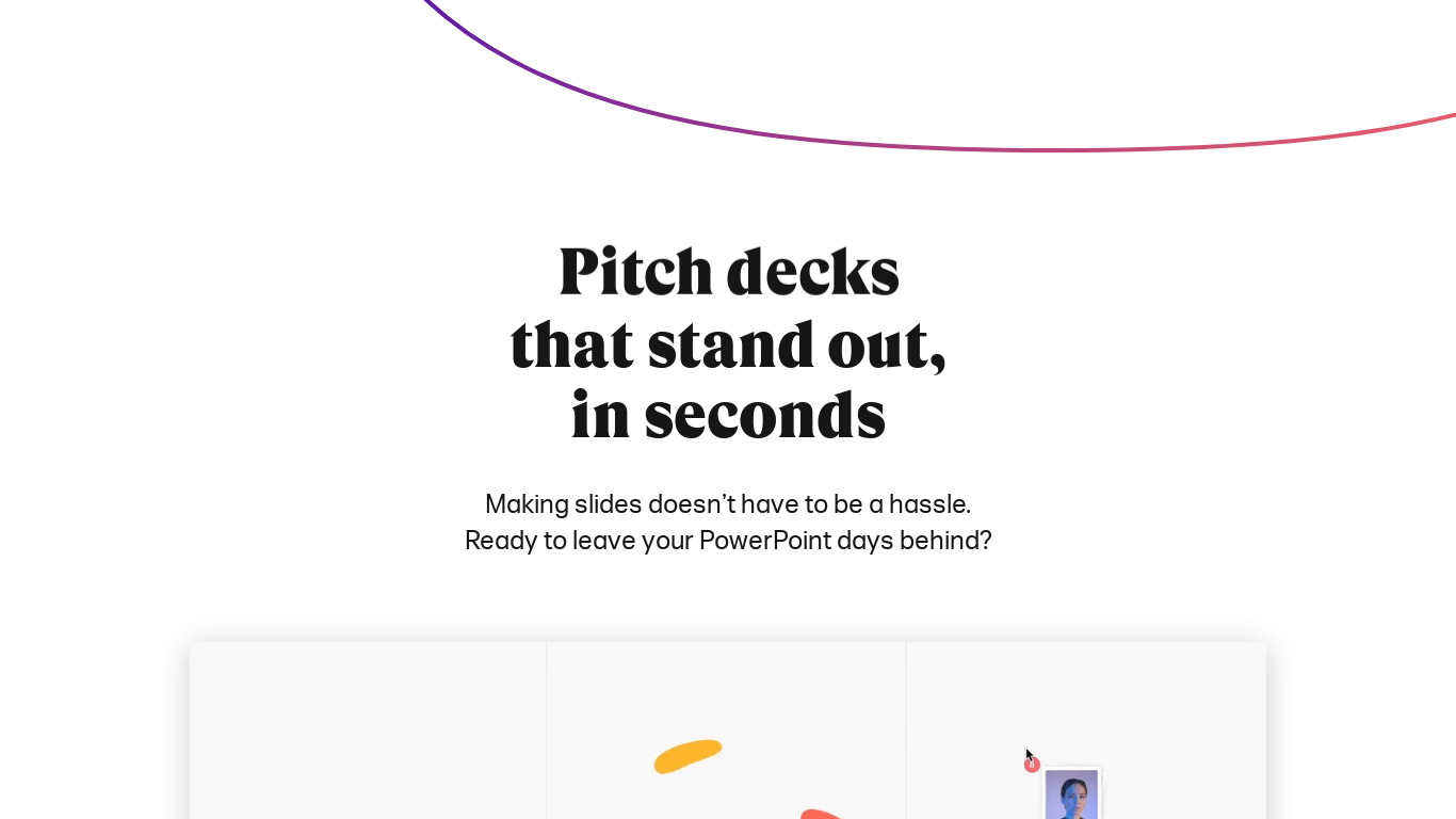 Paste by FiftyThree Landing page