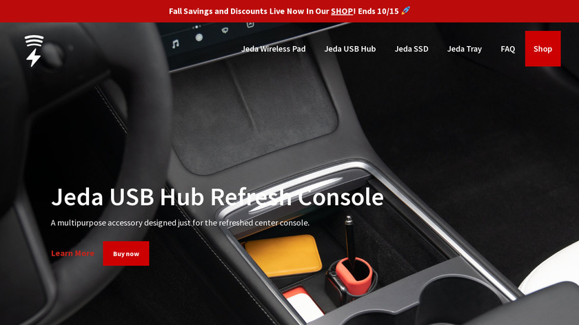 Jeda Wireless Pad Landing Page