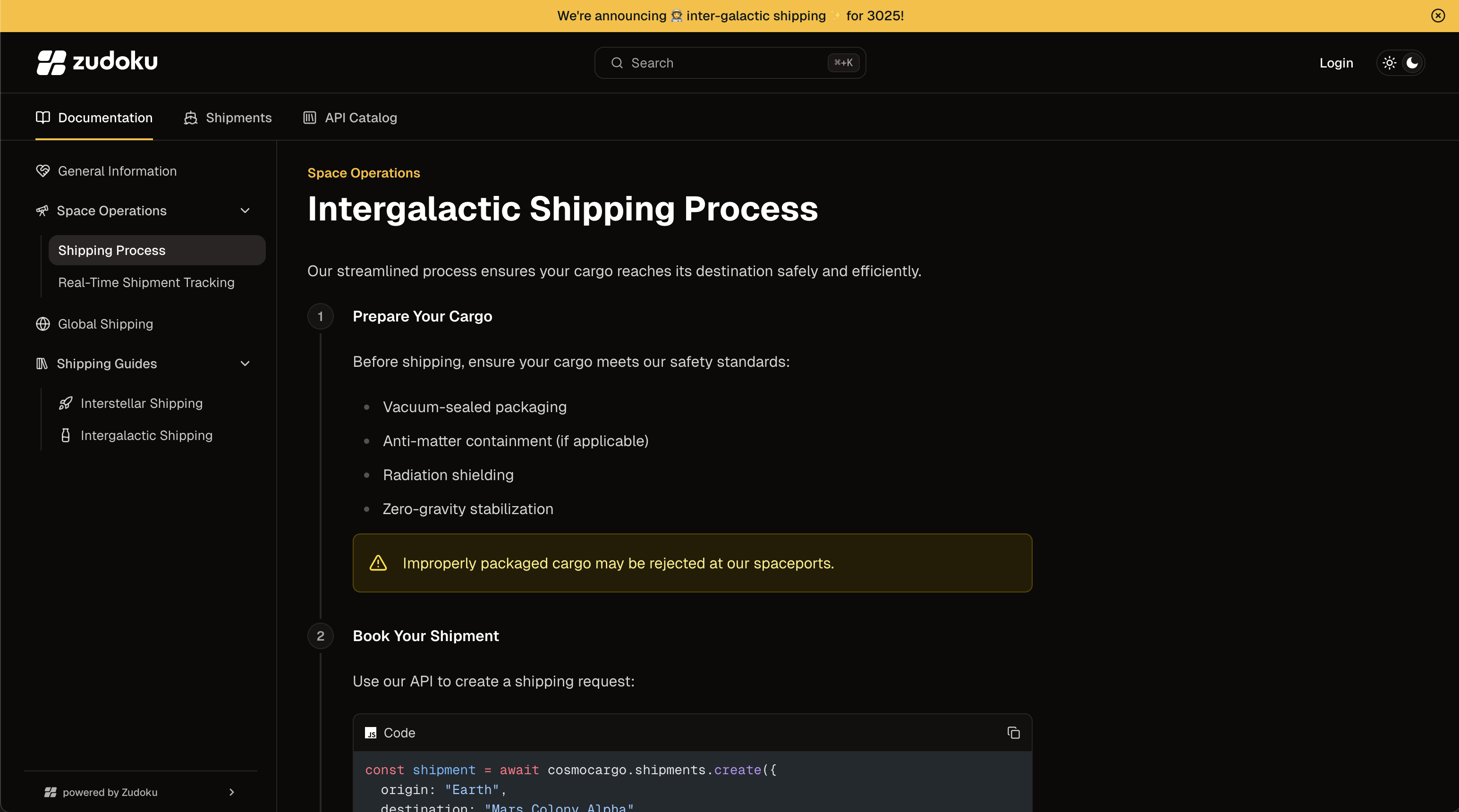 Zuplo Markdown support