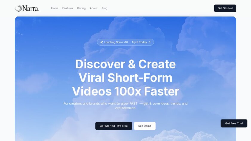 Use Narra Landing Page