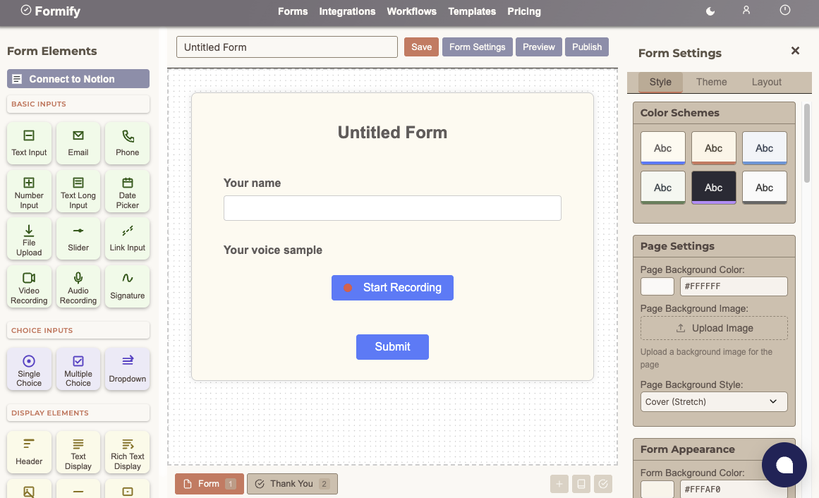 Formify.one 