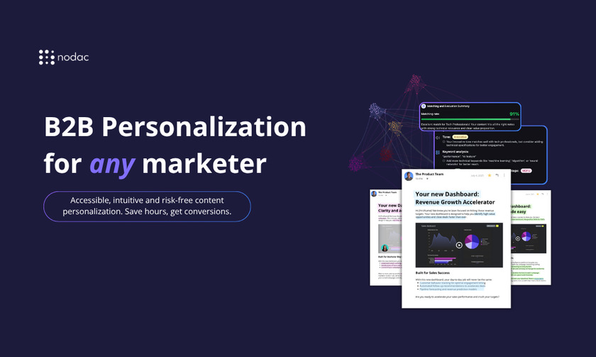 Nodac Landing Page