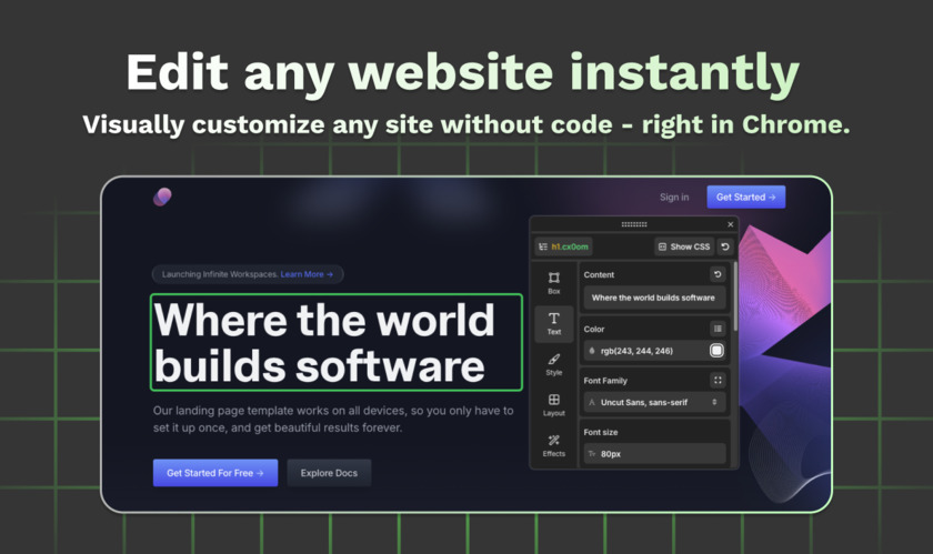 TurboStyle Landing Page