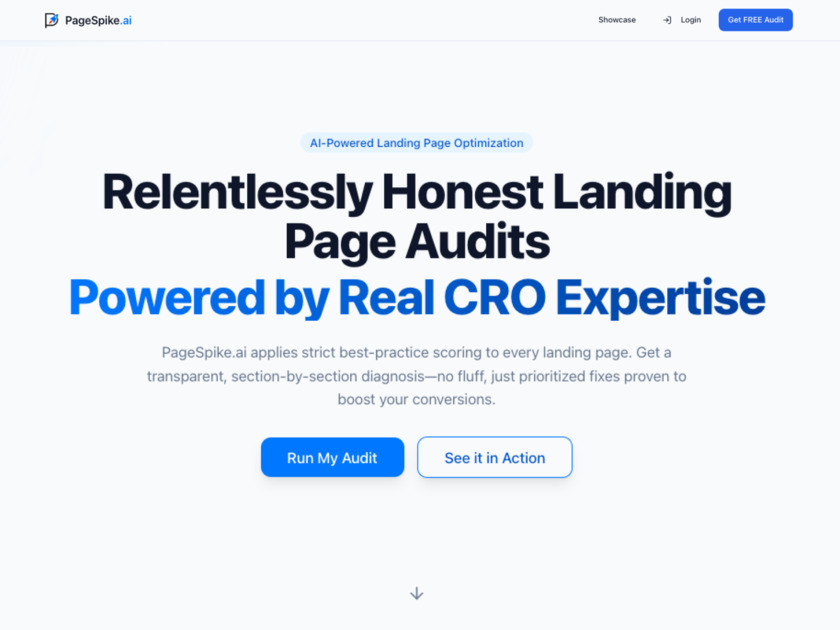 PageSpike.ai Landing Page