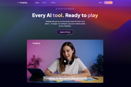 Toolplay.ai image