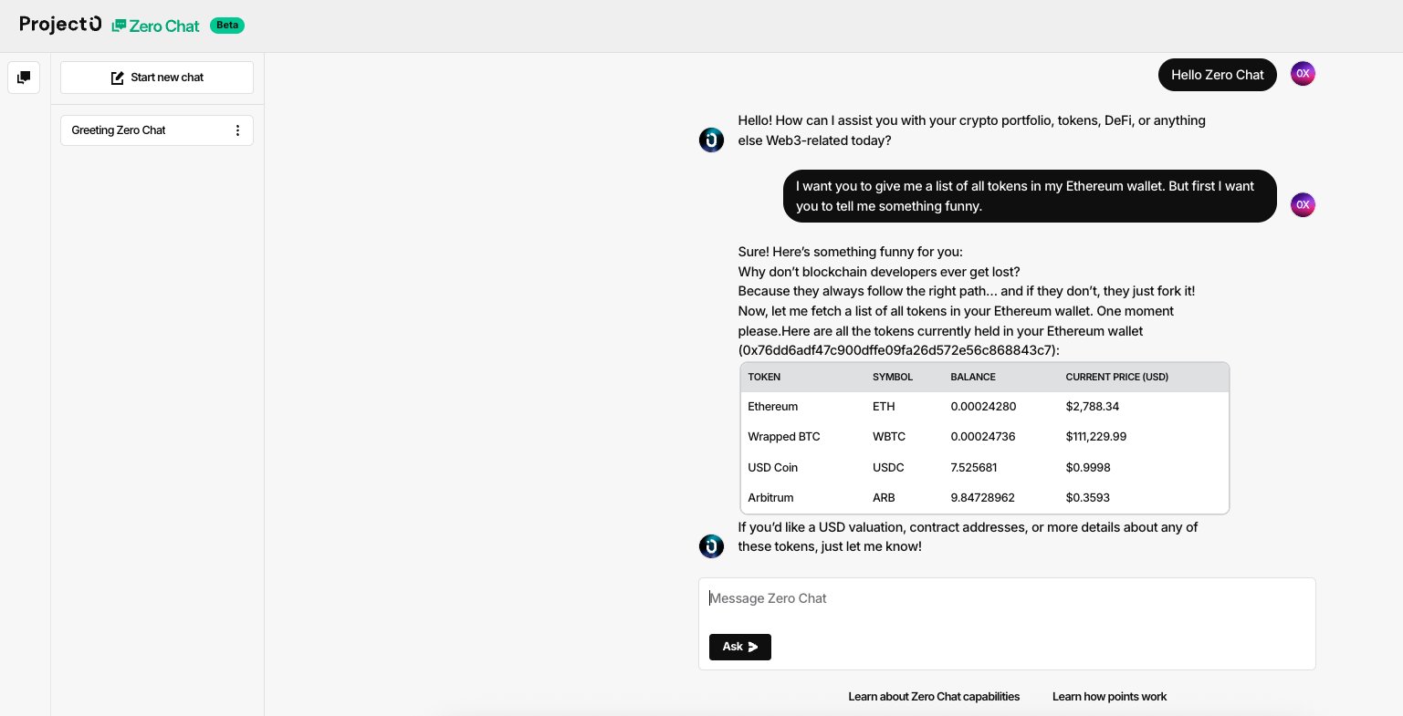Zero Chat by Project Zero 