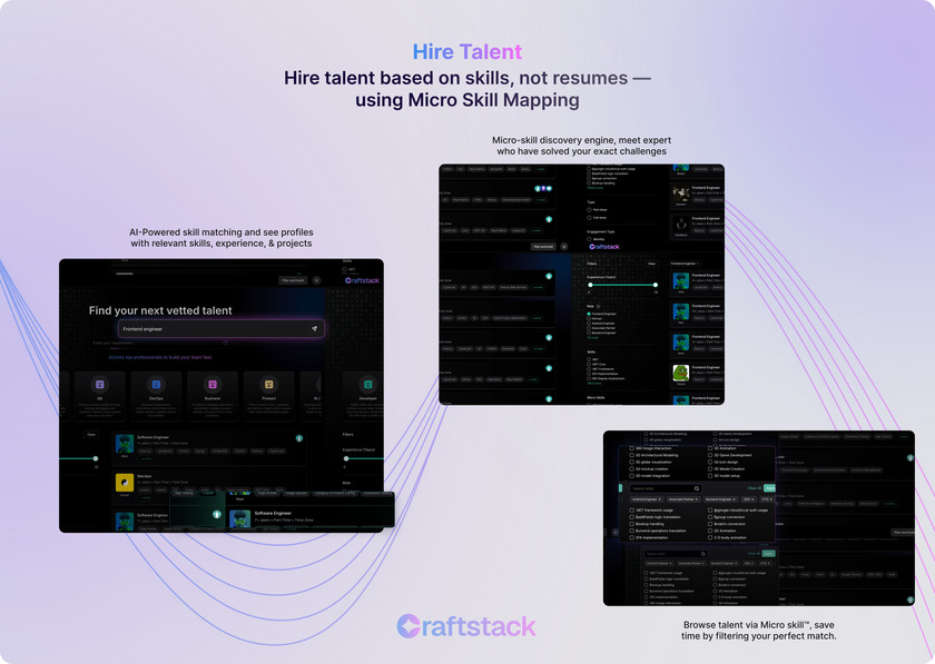 CraftStack Landing Page