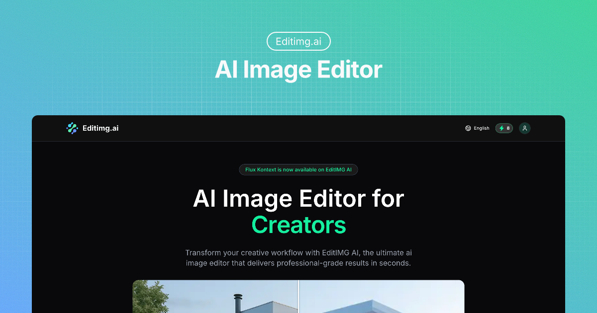 Editimg.ai AI Image Editing
