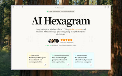 AI Hexagram image