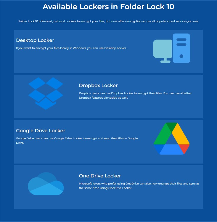Folder Lock Folder Lock Lockers