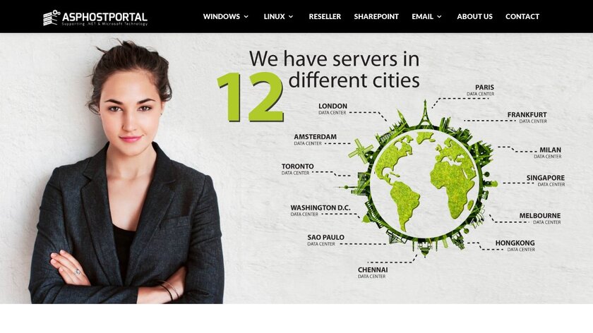 ASPHostPortal.com Landing Page