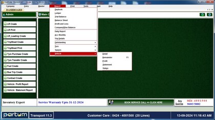 Partum Transportation Management Software image