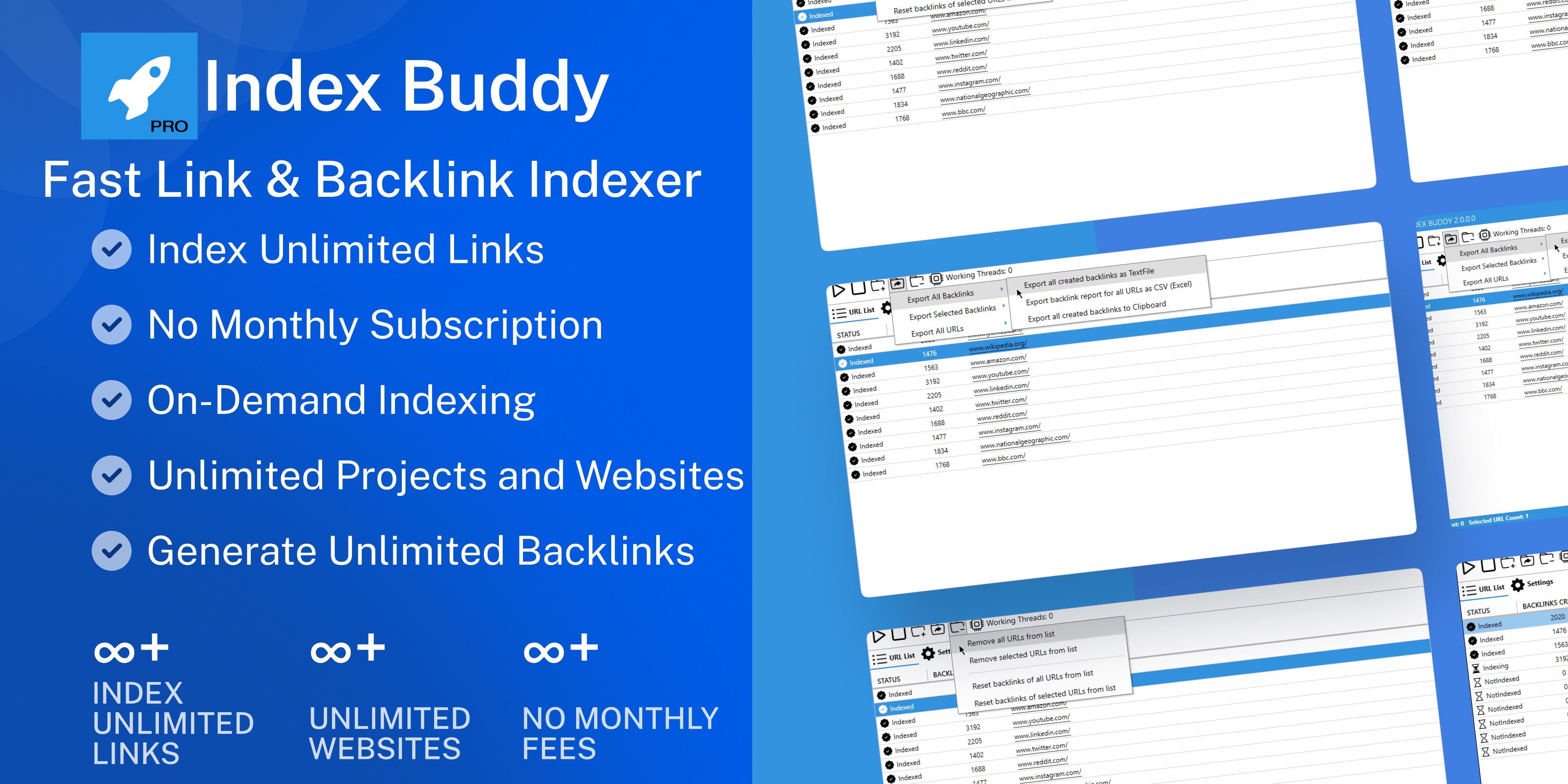 Index Buddy by GSoftwareLab Product Overview