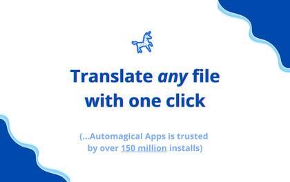 Automagical Translate screenshot