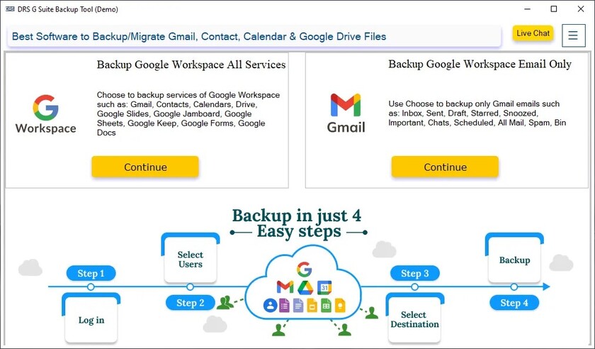 CloudMigration Landing Page
