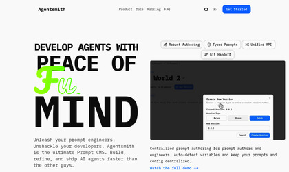 Agentsmith.dev image