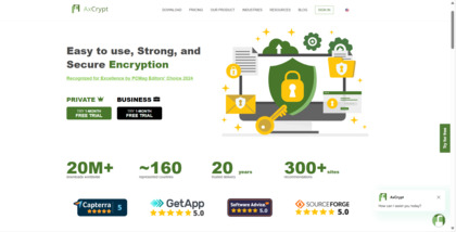 Axcrypt screenshot
