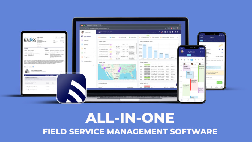 FieldPulse FieldPulse brings everything you need to run your service business into one powerful platform. From CRM and scheduling to quoting, invoicing, and payment processing all accessible via desktop and mobile apps. FieldPulse simplifies day-to-day operations so you can focus on growing your business. With real-time sync and intuitive dashboards, youโll have full control and oversight no matter where you are. FieldPulse FieldPulse brings everything you need to run your service business into one powerful platform. From CRM and scheduling to quoting, invoicing, and payment processing all accessible via desktop and mobile apps. FieldPulse simplifies day-to-day operations so you can focus on growing your business. With real-time sync and intuitive dashboards, youโll have full control and oversight no matter where you are.