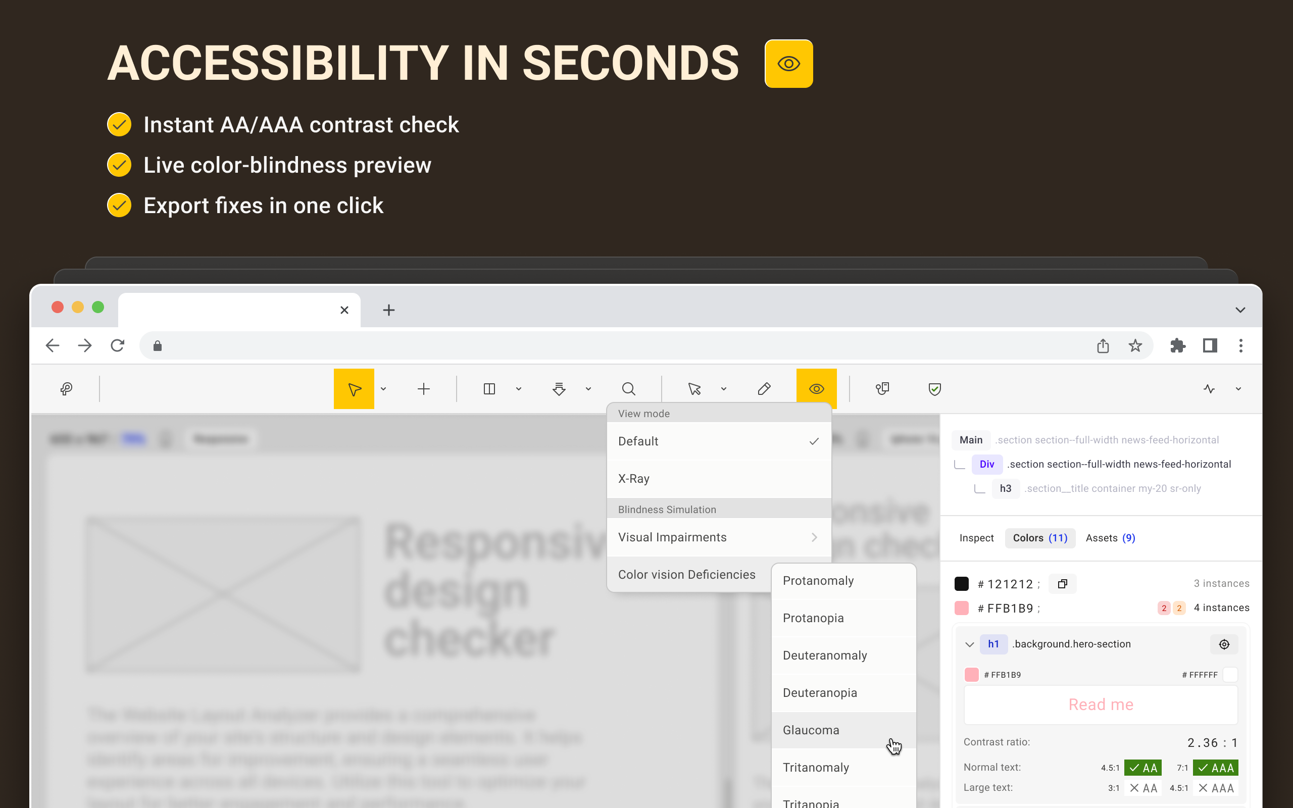 Pixefy Accessibility in Seconds