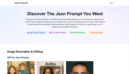 Json Prompt AI image
