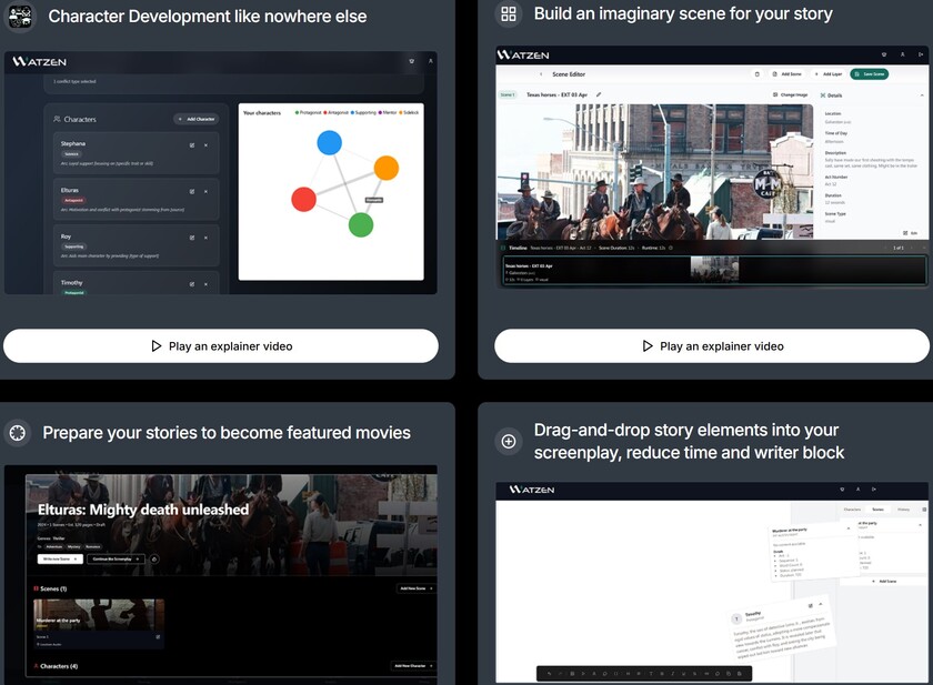 Script.Movie Landing Page