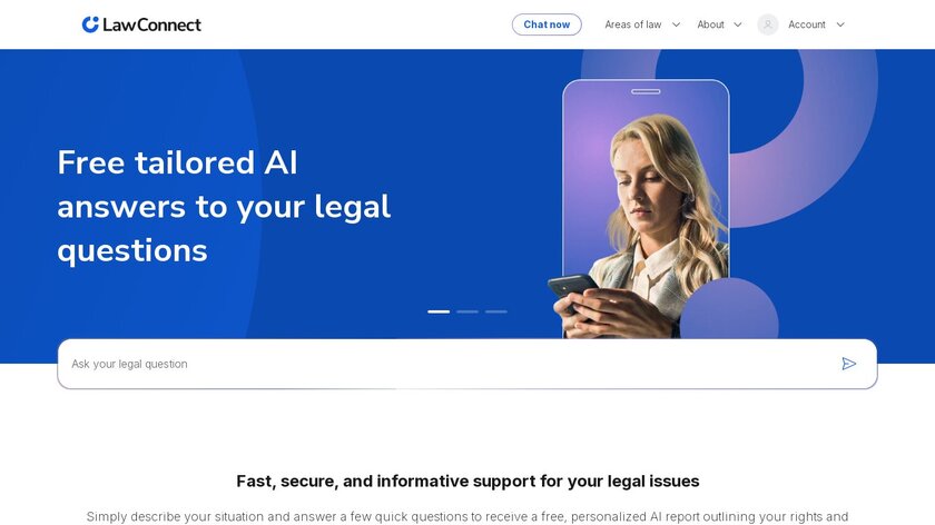 LawConnect Landing Page