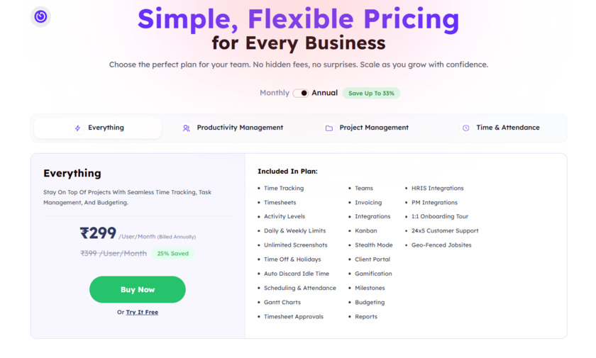 Workstatus.io Landing Page