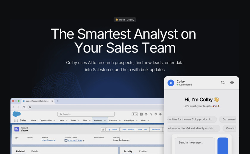 Get Colby Landing Page