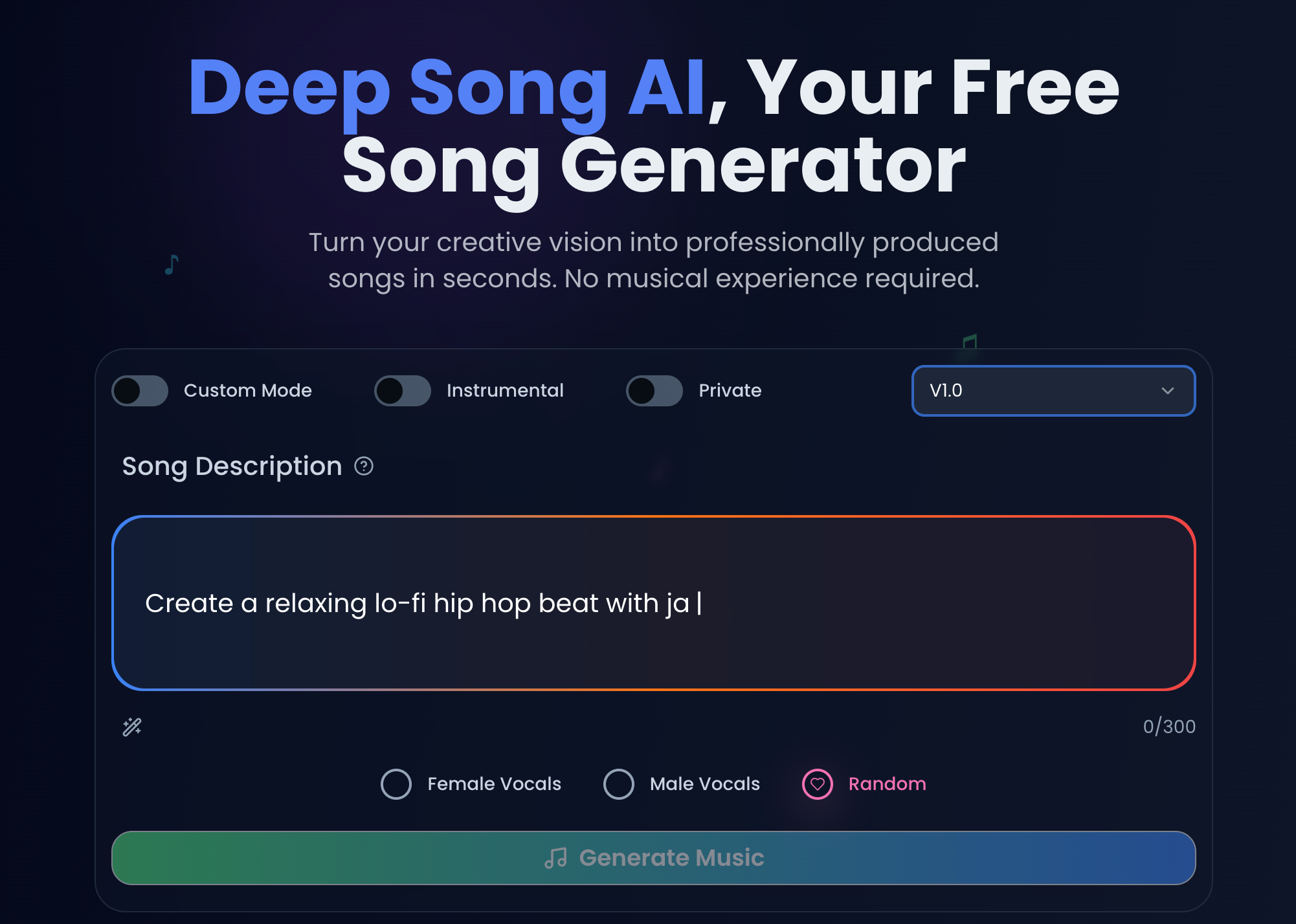 DeepSong.ai 