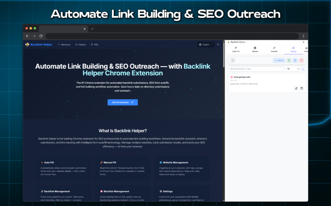 BacklinkHelper 