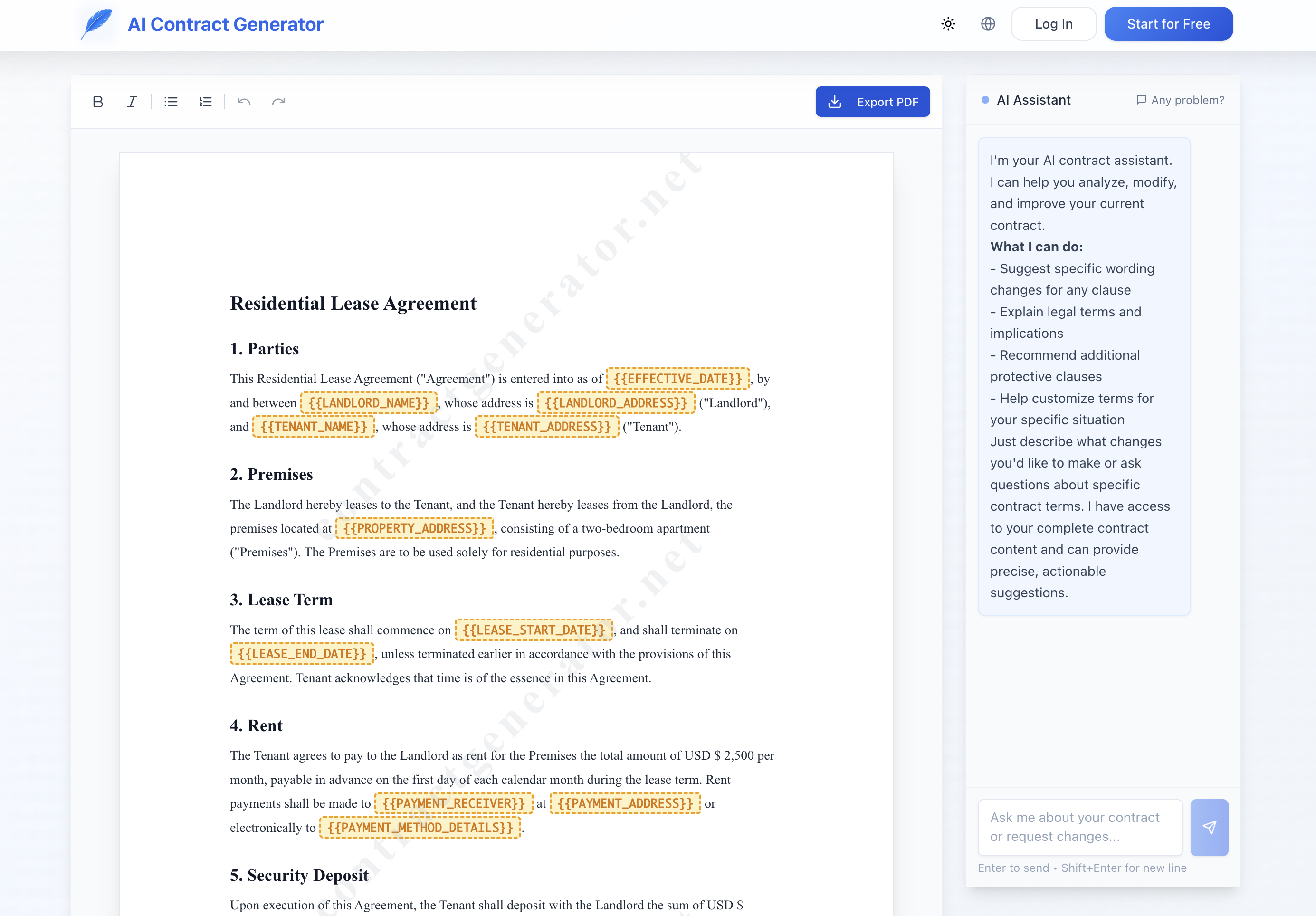 ContractGenerator.net 