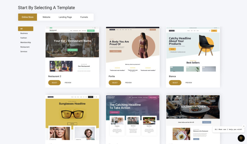 BrownFusion Landing Page