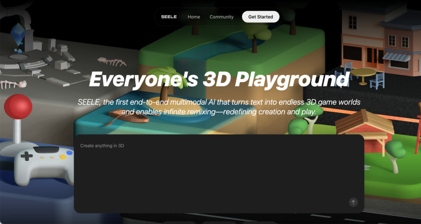 Seele AI Landing Page