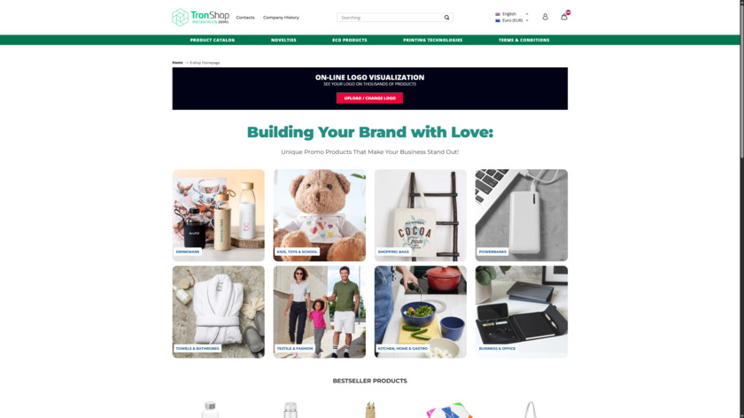 PromoTron Landing Page