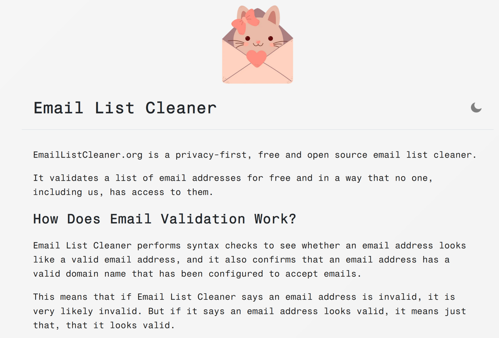 EmailListCleaner.org 