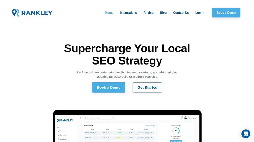 Rankley Landing Page