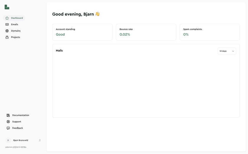 Lettermint Landing Page