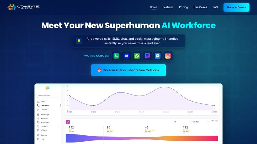 AutomateMyBiz.pro Landing Page
