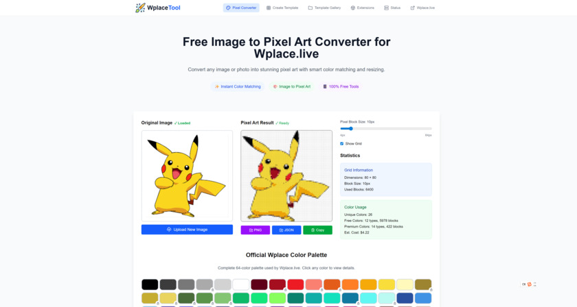 wplacetool.org Landing Page