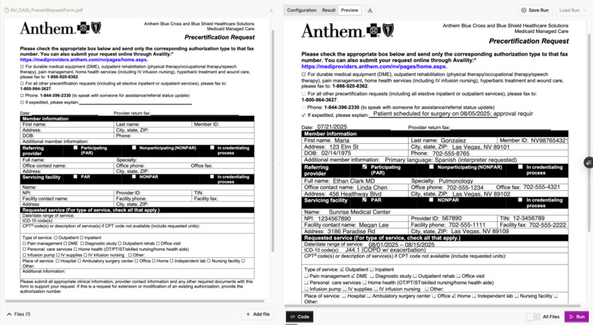 Reducto Landing Page