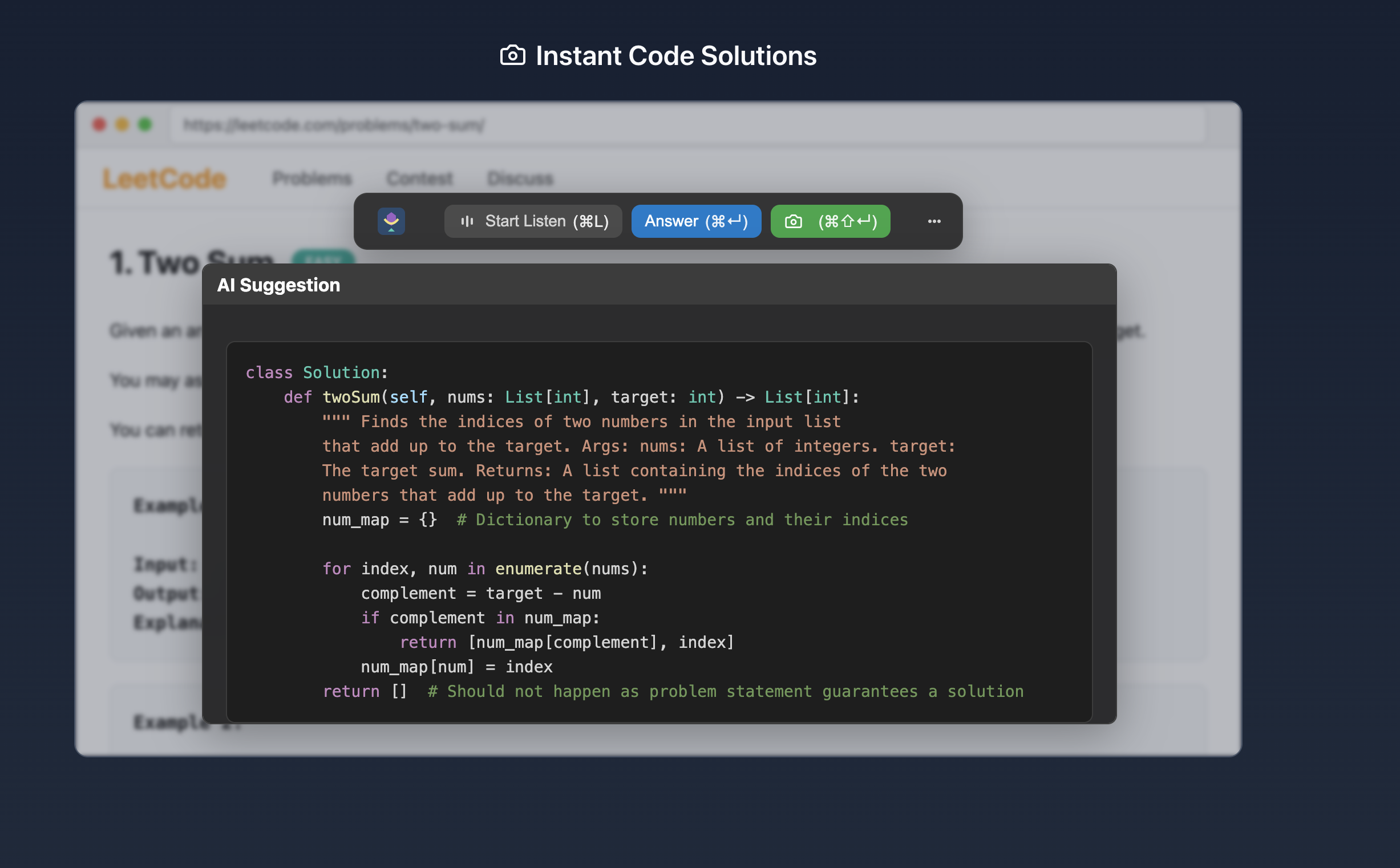 Interm AI Screenshot Demo
