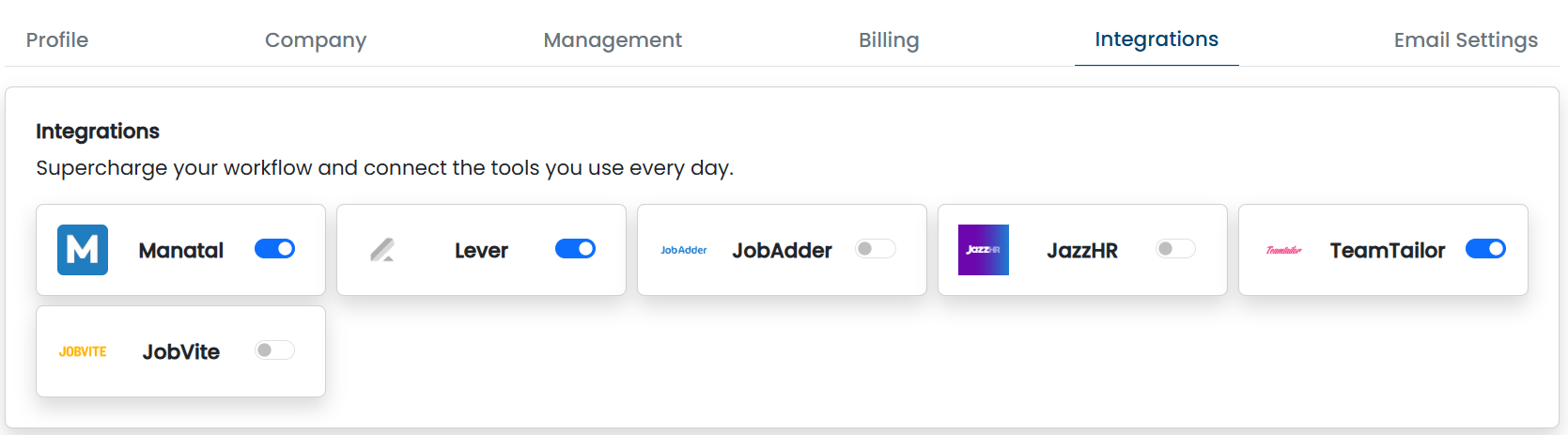 TestTrick Integration