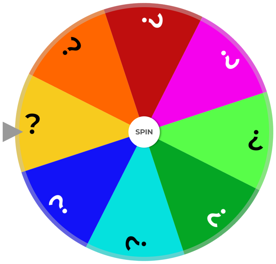 Random Wheel Spin Mystery Wheel - Which European Country To Visit