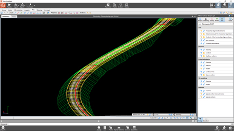 SierraSoft Rails Axis generation and results