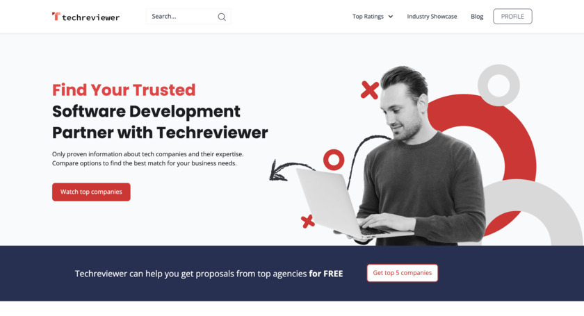 Techreviewer.co Landing Page