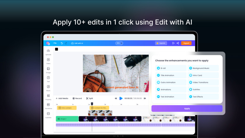 Vmaker Landing Page