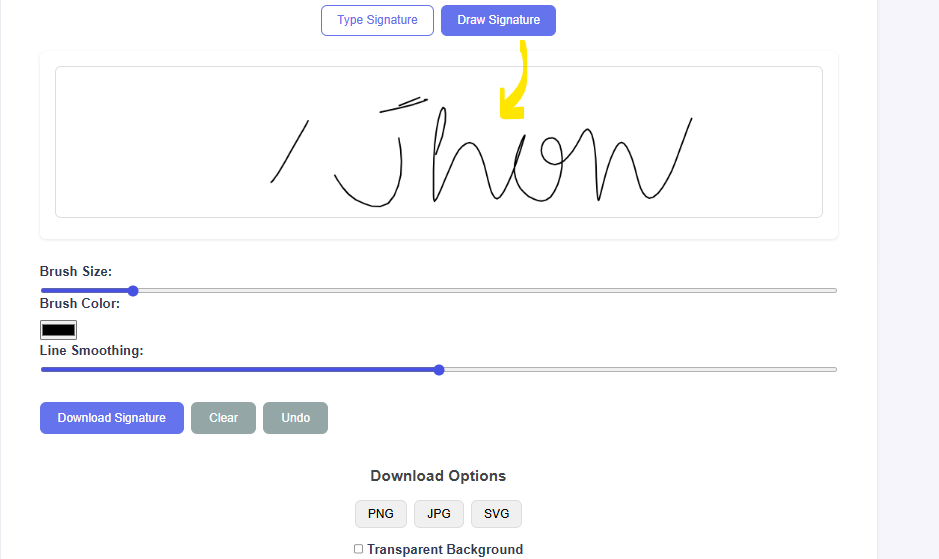 Thinkforu.org Signature Generator 