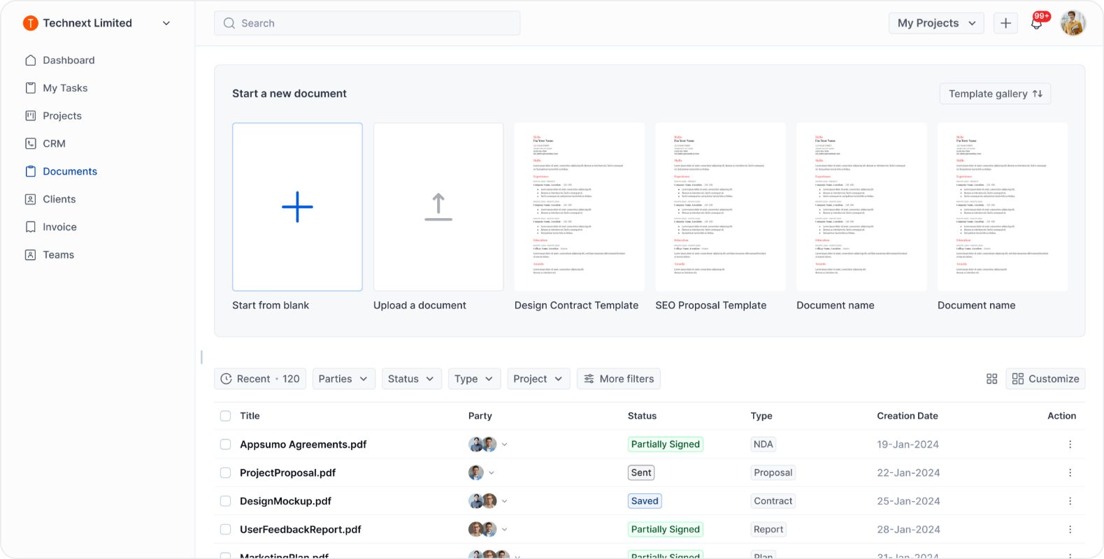 OneSuite.io OneSuite Document hub