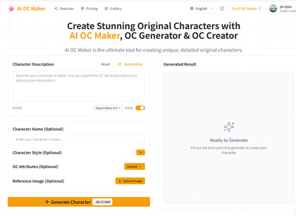 AI OC Maker image