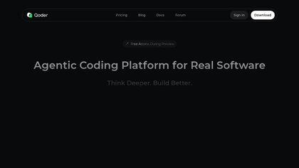 Qoder IDE image